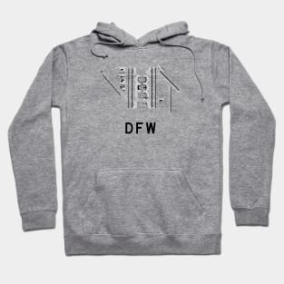 Dallas-Fort Worth International Airport - DFW airport code - UPDATED 2020 Hoodie